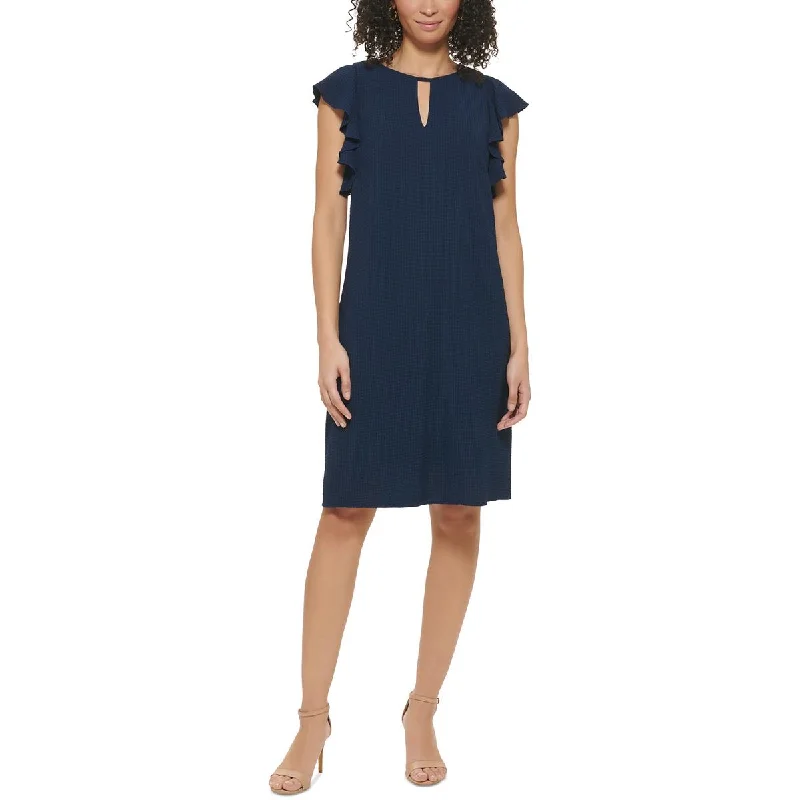 Silk DressJessica Howard Womens Petites Daytime Mini Shift Dress