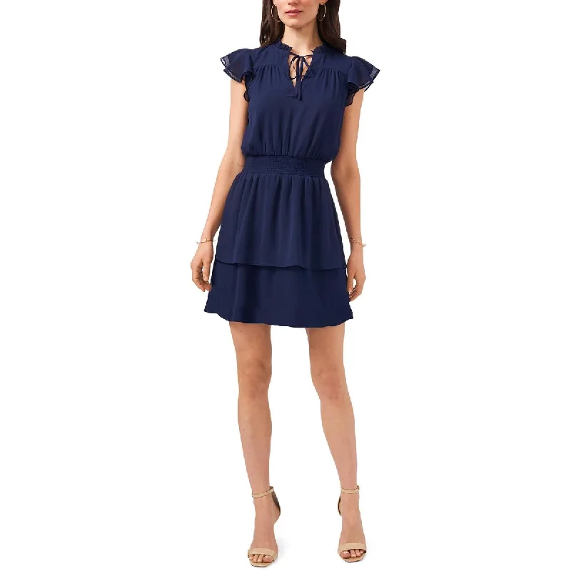 women's affordable dressesMSK Womens Petites Formal Mini Sheath Dress