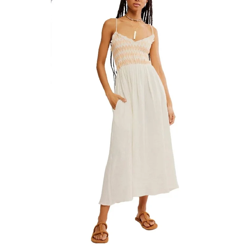 women's ruffle dressesFree People - Sweet Nothings Midi Dress