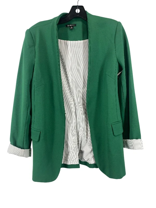 women's coats for cold weatherBlazer By Versona In Green, Size: S