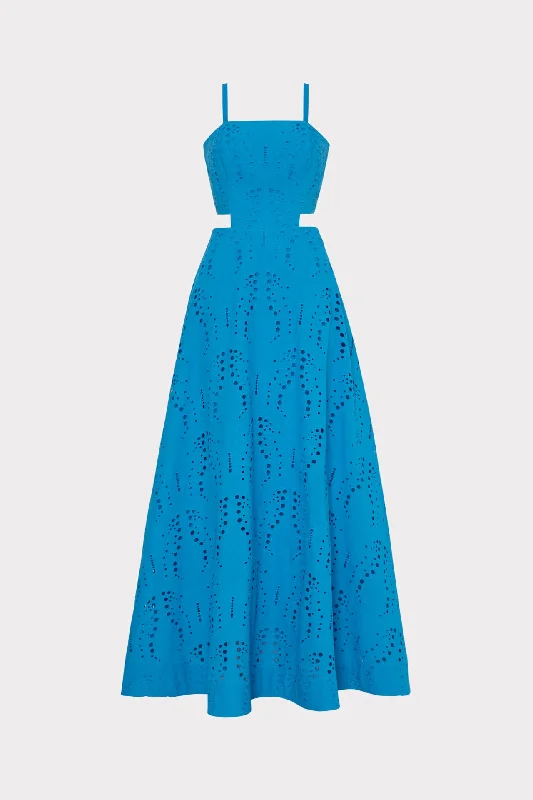 Embellished DressCrosby Butterfly Eyelet Maxi Dress