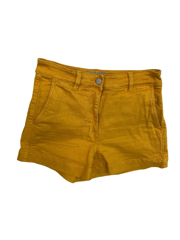 women's affordable shortsYellow Shorts Everlane, Size 4