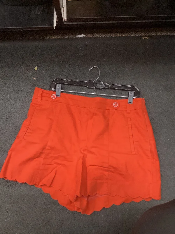 women's satin shortsOrange Shorts Clothes Mentor, Size 12