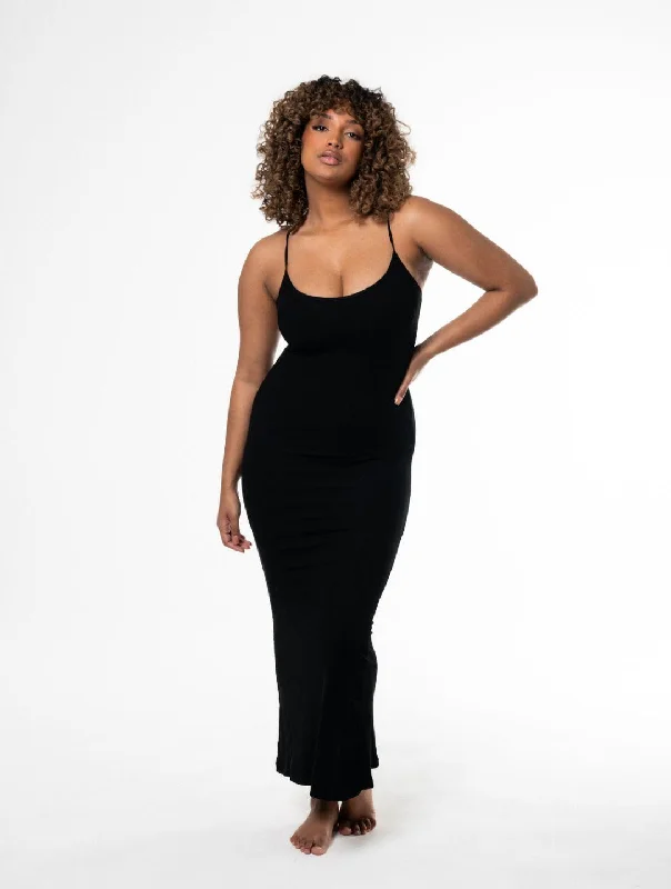 women's designer dressesShapewear Slip Maxi Dress