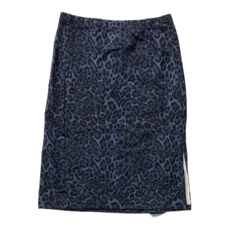 women's linen skirtsAnimal Print Skirt Midi Tahari By Arthur Levine, Size Xs