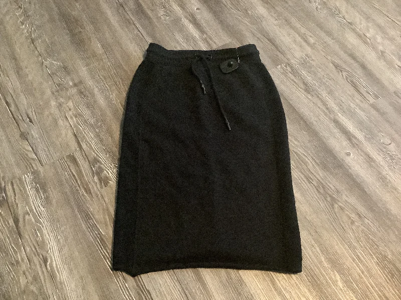 women's checked skirtsBlack Skirt Midi Rag And Bone, Size Xxs