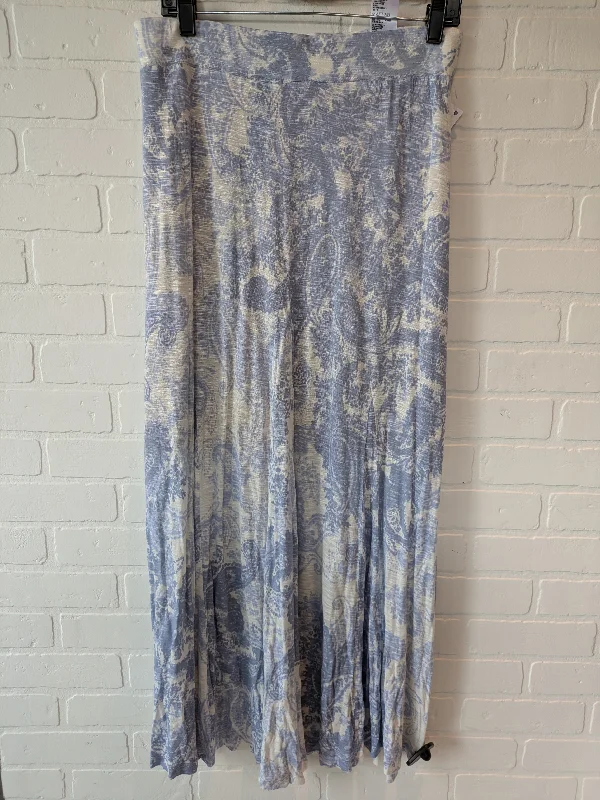 women's spring mini skirtsBlue & Cream Skirt Maxi Tommy Bahama, Size 8