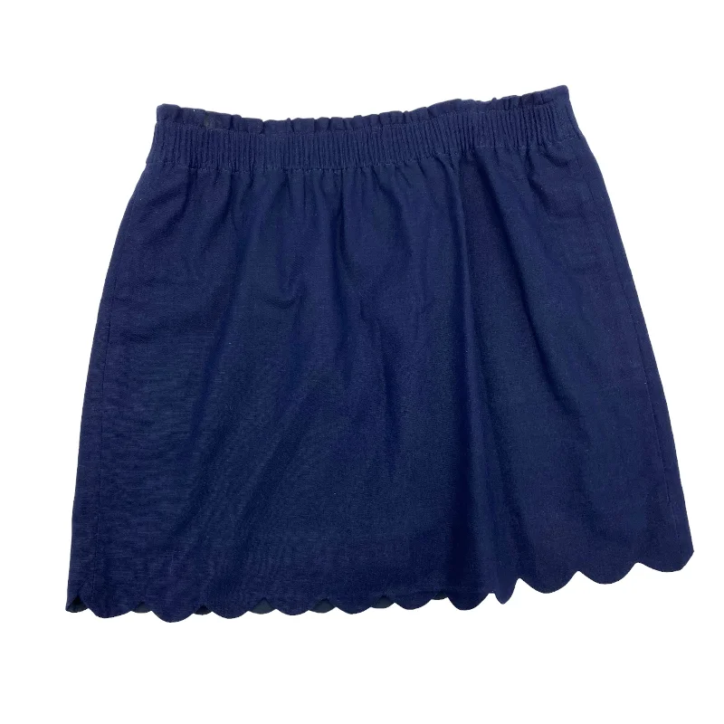 women's circle skirtsBLUE J. CREW SKIRT MINI & SHORT, Size 10