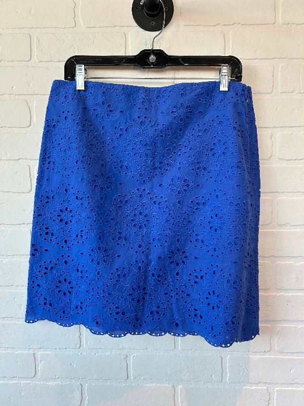 women's pencil pleat skirtsBlue Skirt Mini & Short Talbots, Size 10petite