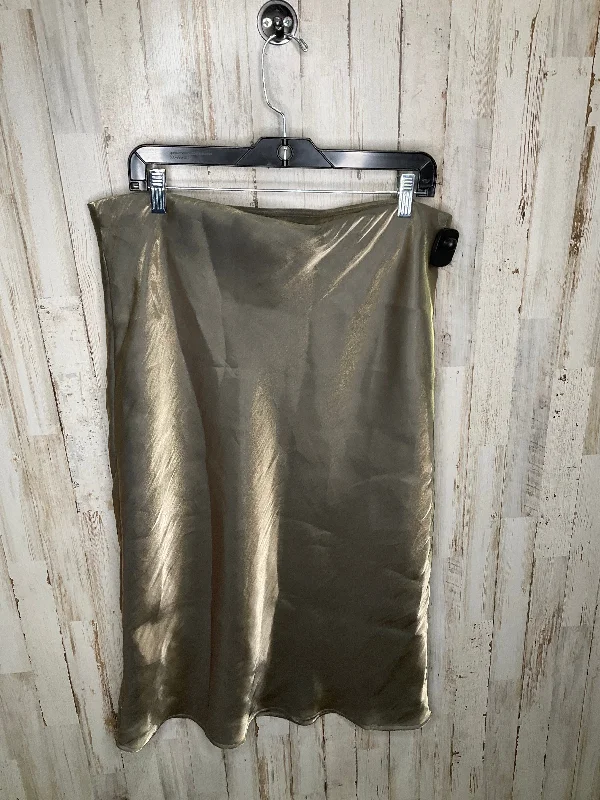 women's velvet skirtsGold Skirt Maxi Anthropologie, Size Xl