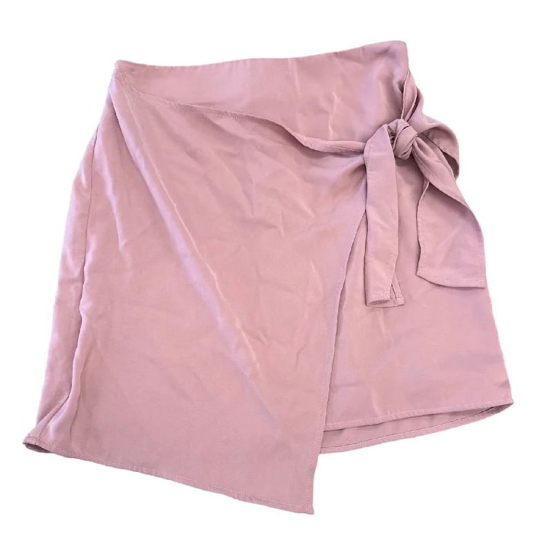 women's velvet skirtsPink Skirt Mini & Short Banana Republic, Size S