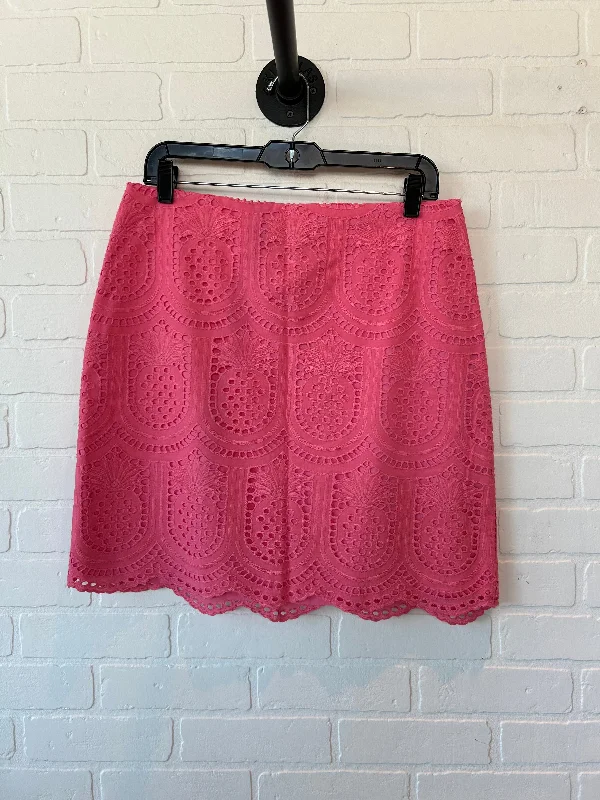 women's silk skirtsPink Skirt Mini & Short Talbots, Size 10petite