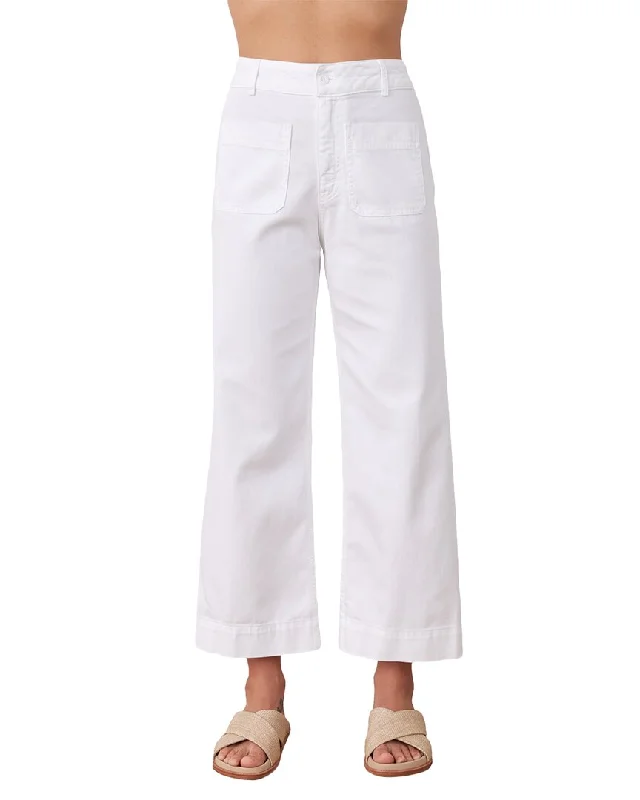 women's running pantsBella Dahl Sadie Two Pocket Wide Leg Crop Pant