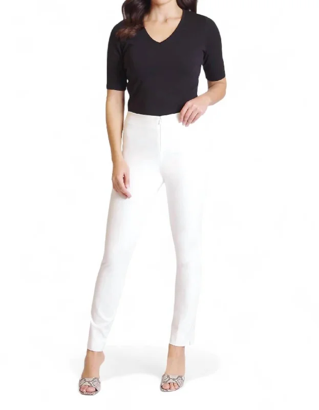 women's winter pantsJasmine Pant In White