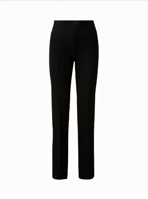 women's plus-size pantsMarla Wide Straight Leg Dress Pant In Black