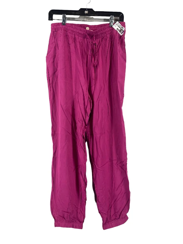 women's moisture-wicking pantsPants Joggers By Ee Some In Pink, Size: M