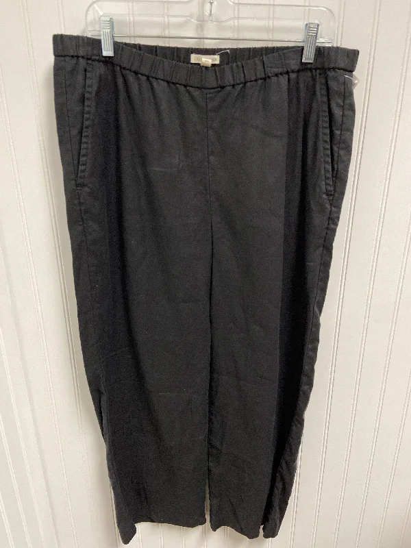 women's warm pantsPants Linen By Eileen Fisher In Black, Size: 10