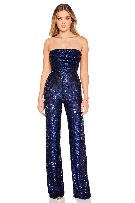 women's limited-edition dressesNookie Sloane Jumpsuit - Sapphire