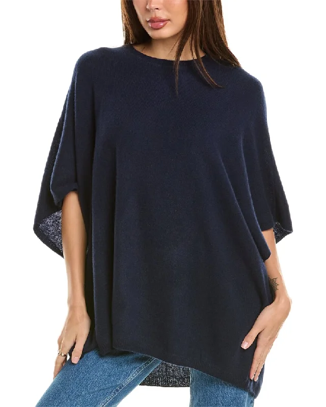 Cardigan SweatersAmicale Cashmere Crewneck Cashmere Poncho