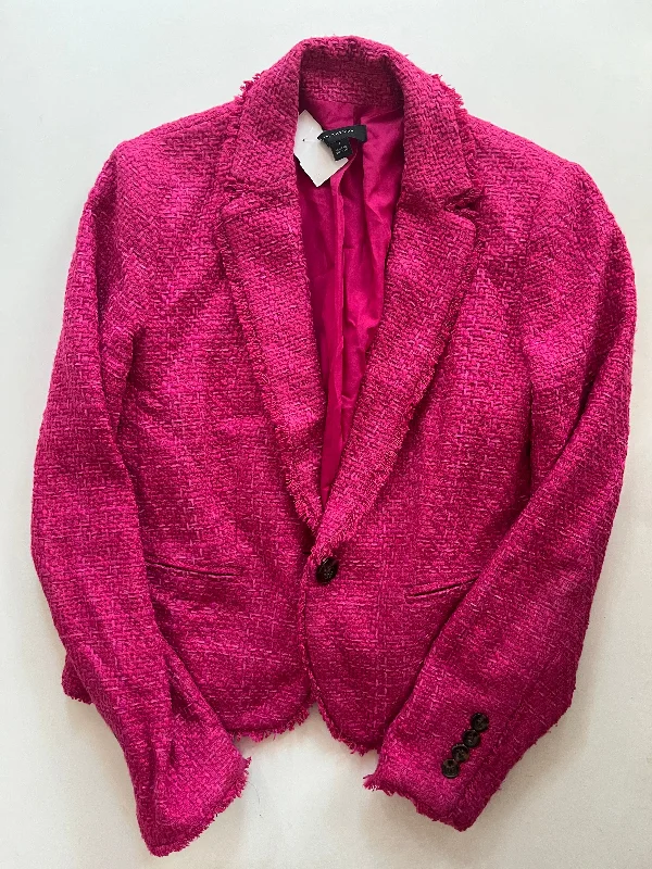 women's shearling coatsBlazer By Ann Taylor In Pink, Size: Xs