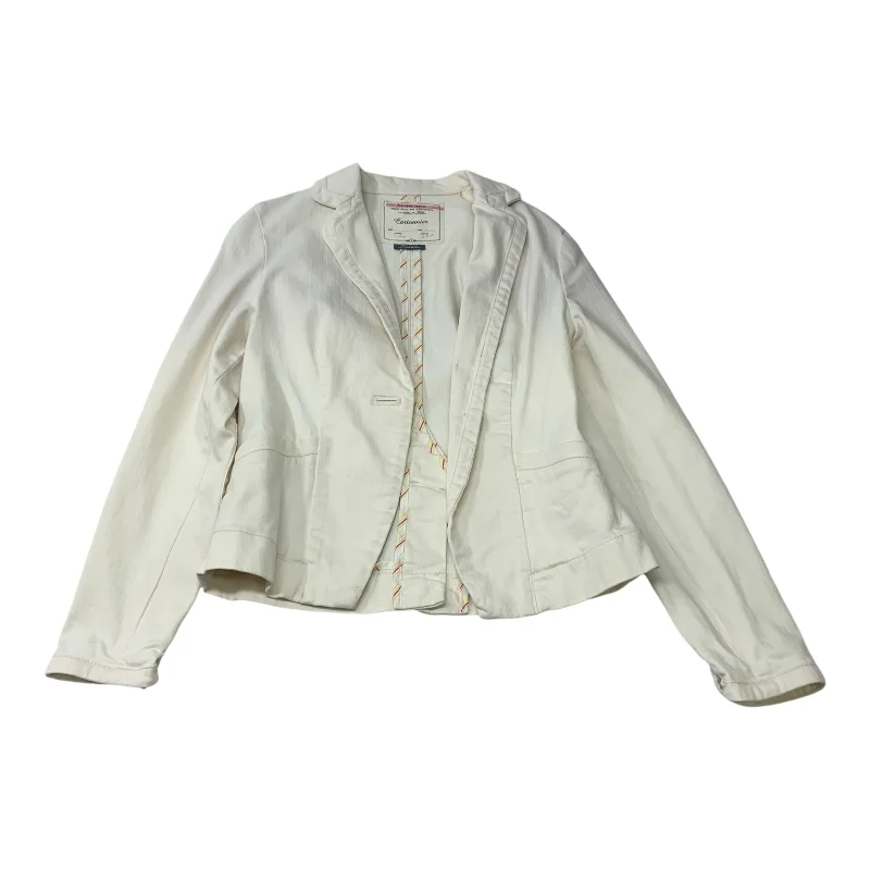 women's coats with Victorian-era influencesBlazer By Cartonnier In White, Size: Xs