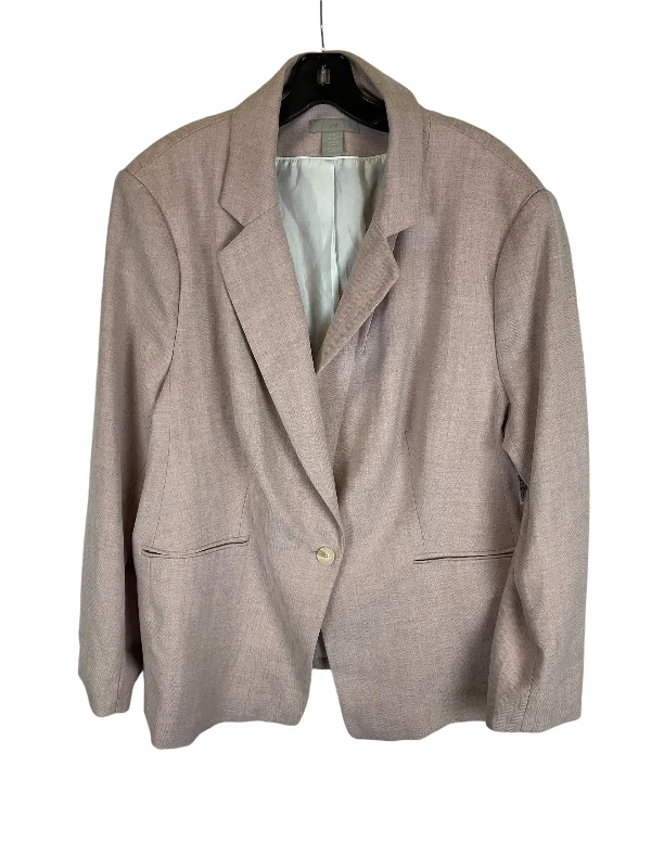 women's coats for those who prefer classic over trendyBlazer By H&m In Pink, Size: Xxl