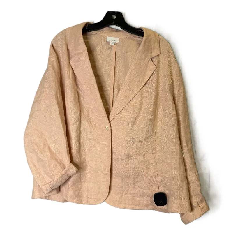 women's coats for maternity wearBlazer By J. Jill In Peach, Size: Xlp