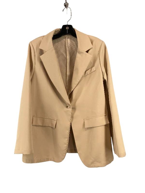 women's coats for ice skatingBlazer By Shein In Tan, Size: M