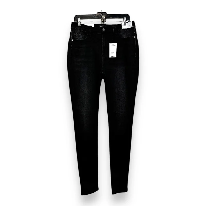 High waist Jeans Skinny By Judy Blue In Black, Size: 12