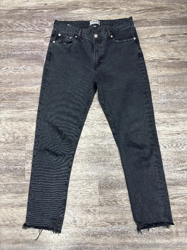 Jeans Designer By Agolde In Black Denim, Size: 6