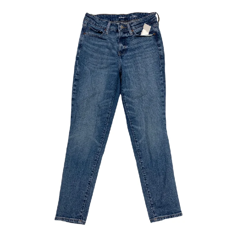 Jeans Straight By Old Navy In Blue Denim, Size: 2