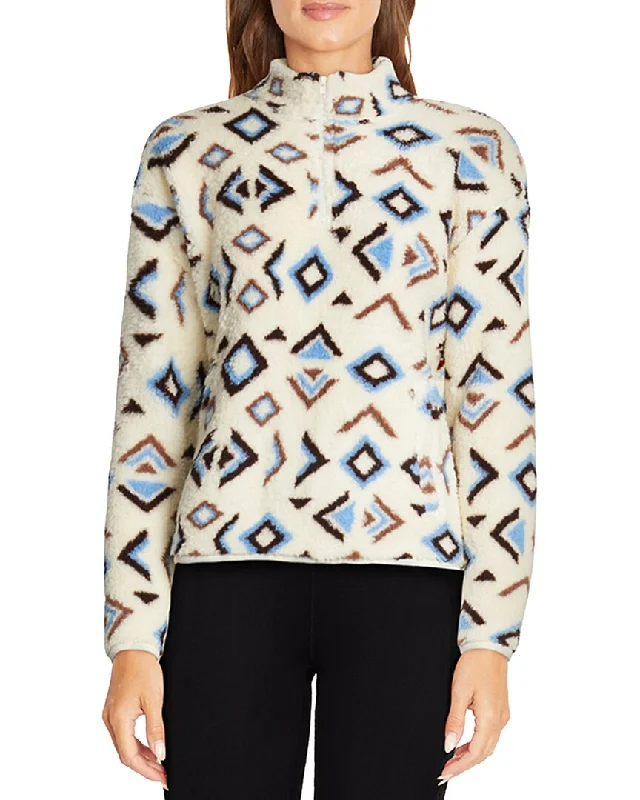 Crewneck Fair Isle SweatersMarika Carson 1/4-Zip Pullover