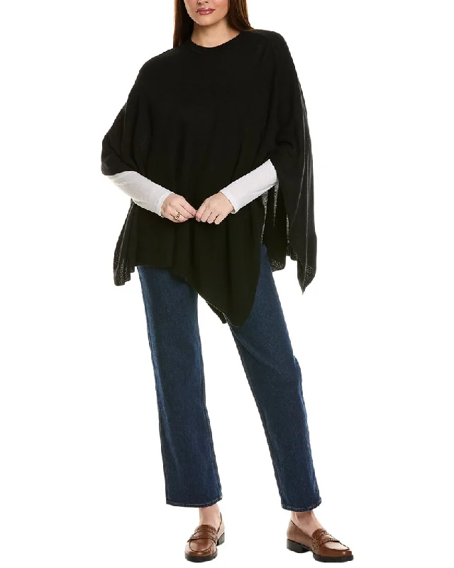 Cozy Custom Embellished SweatersPhenix Cashmere Poncho