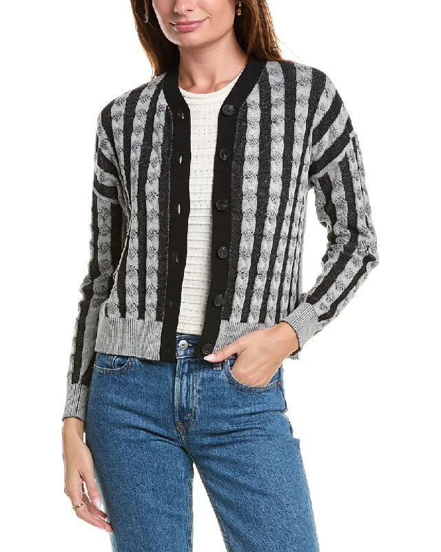 Cozy SweatersYAL New York Rope Knit Cardigan